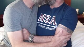 Tatted Temptation Ryan Roman Teases Bear Greg Gunn with a Scorching RIMMING Session