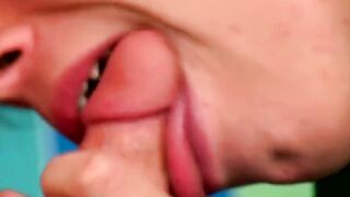 BoyObsession.com - Interviewed twinkie got his mouth and ass hammered hard session