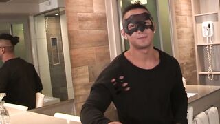 Sweaty Beefcake Uncovers His Secret Spot