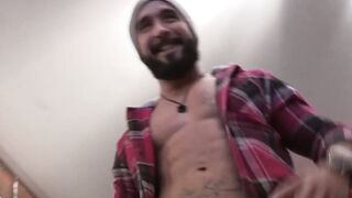Bearded Stud Zack Lemec Teases His Package