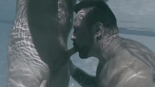 Bearnaked Brawl Wade and Marc Get Wet and Wild