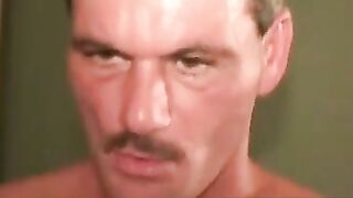 Blowjob Brawl Young Buck Gets Stretched by Old Pro