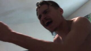 Pound Town Pledge Fratboys Claim their Squirt