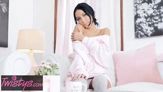 Twistys - Jade Baker Gets Naked and Strokes her Clitoris Solo