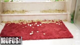 MOFOS - Cutie hispanic Lilly Hall ride long dick with her twat and butt