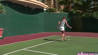 Twistys - Caprice inside Tennis or Masturbation all Fun