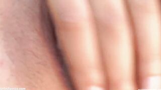 Regina Ice gonzo style solo fingered masturbation on Offer Me Pink