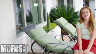 MOFOS - Adorable ginger Cleo Clementine gets fuck into point of view