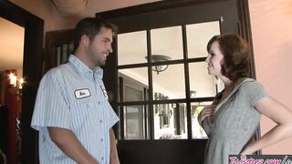 Twistys - Winter is here - Hayden Winters Fucks the Delivery Man