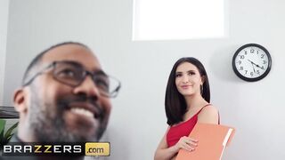 Brazzers - Rocky Emerson Fucks her Husband's new Assistant Jane Wilde inside the Butt with a Long Stap-on