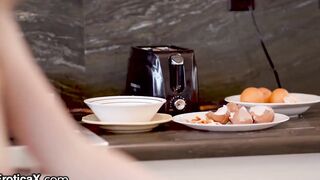 EroticaX - sexy 18 Yo Pounded Over Kitchen Counter