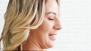 Brazzers - Bella Rose Catches her Step Dad Watching her Taking A Shower and Lets him Cum all over her Face