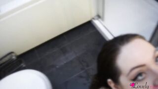 SHE WAS SURPRISED WHEN I PISSED DOWN HER THROAT!