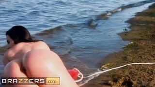 Brazzers – is a Slow Day for the Sensual Lifeguard Korina Kova so She’s having some Fun all alone