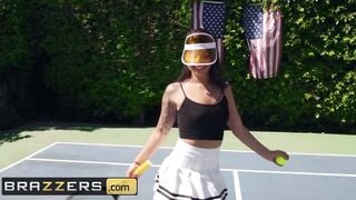Brazzers - Tattooed Gina Valentina Gets Boned on the Tennis Court