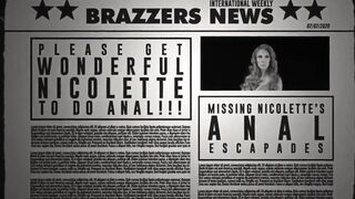 BRAZZERS – SNEAK PEEK of Nicolette Shea’s FIRST ANAL on Feb. 29th