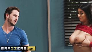 Brazzers - Curvy Big Boobed Coed Violet Myers Riding Professor