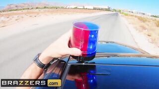 Brazzers - Blonde Hoe Alina Lopez Fucks Tattooed Cop to got off