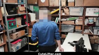 Thin oriental Barely Legal Banged! For Stealing