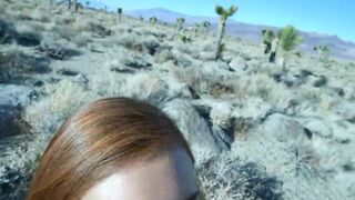 Desert Nymph beauty Experiences Human Dick inside Desert: Brandibraids