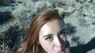 Desert Nymph beauty Experiences Human Dick inside Desert: Brandibraids