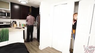 Voyeur Vixen Sara Jay Watches Thick Nina Kayy Getting Snatch Plowed!