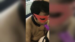 Mouth fucking my sub