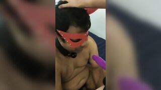Mouth fucking my sub