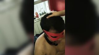 Mouth fucking my sub