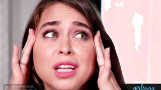GIRLSWAY Riley Reid Riding The Woman Of Her Dreams' Cunt