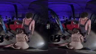 DarkRoomVR - Snatch oil change for adorable chick