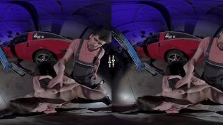 DarkRoomVR - Snatch oil change for adorable chick