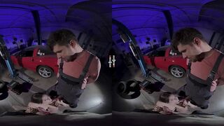 DarkRoomVR - Snatch oil change for adorable chick