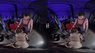 DarkRoomVR - Snatch oil change for adorable chick