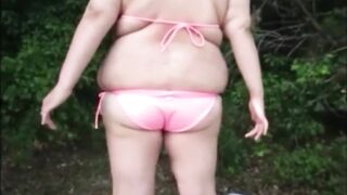 Chubby Bikini Stepmom Gets Snatch Used & Blows Cocks & Drink