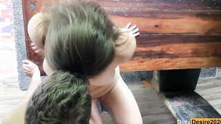 Rough banged for this chubby women - cummed for her snatch