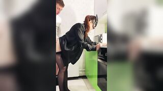 I seduced my stepsister. Rough pounded inside the kitchen