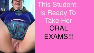 Leaking SOAK 19 Year Old blows PENIS and shows off her HOLES