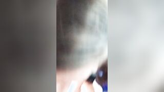Leaking SOAK 19 Year Old blows PENIS and shows off her HOLES
