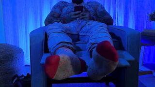 ToeTally Insatiable Maximus Unleashes His Sock Game
