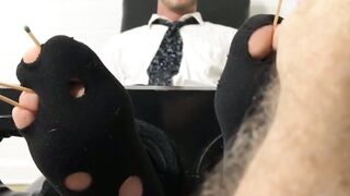 Tickled to Tears The Sensitive Stud Gets a Brutal Foot and Armpit Takedown