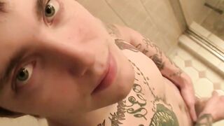 ThickJuice.com  Tattooed Stallion Unleashes Beastly Load