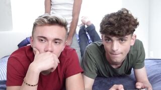 Triple Threat Jake Lawrence Spreads His Love with Carter DelRey and Zayne Bright