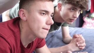 Triple Threat Jake Lawrence Spreads His Love with Carter DelRey and Zayne Bright