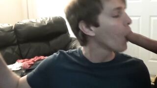 Insatiable Hole 3 dudes serve their dicks to a hungry lad