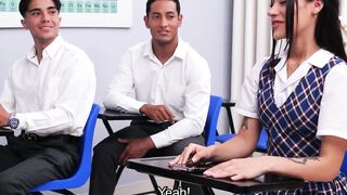 SEXY SIREN TAKES LECTURES IN LOVEMAKING