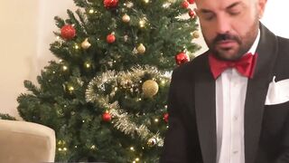 Slaying the Holiday Season Max Devours Adams Towering Cock
