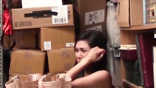 Shopliftin Sweetheart Gets Screwed Raw
