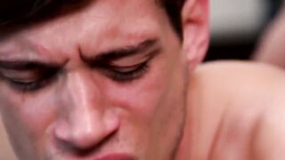 BDSM Bondage Sex Lover Oliver OConnor gets masaged by his hot friend Logan Longer