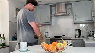 Step Brother Seduction  Cum on My Ripped Abs
